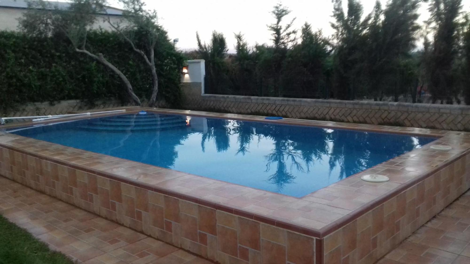 Villa Oliva Sanlucar la Mayor Bagian luar foto